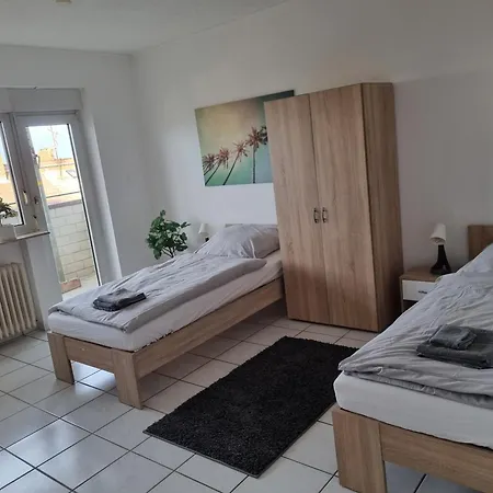 Moderne 3-zimmer Mit Balkon Nahe Frankfurt Lägenhet *